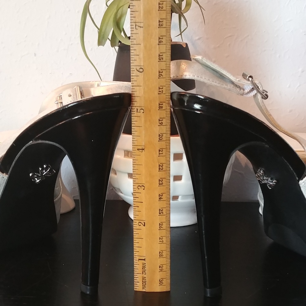 Simply Vera Vera Wang Heels Stiletto Platform 9M - Picture 7 of 8